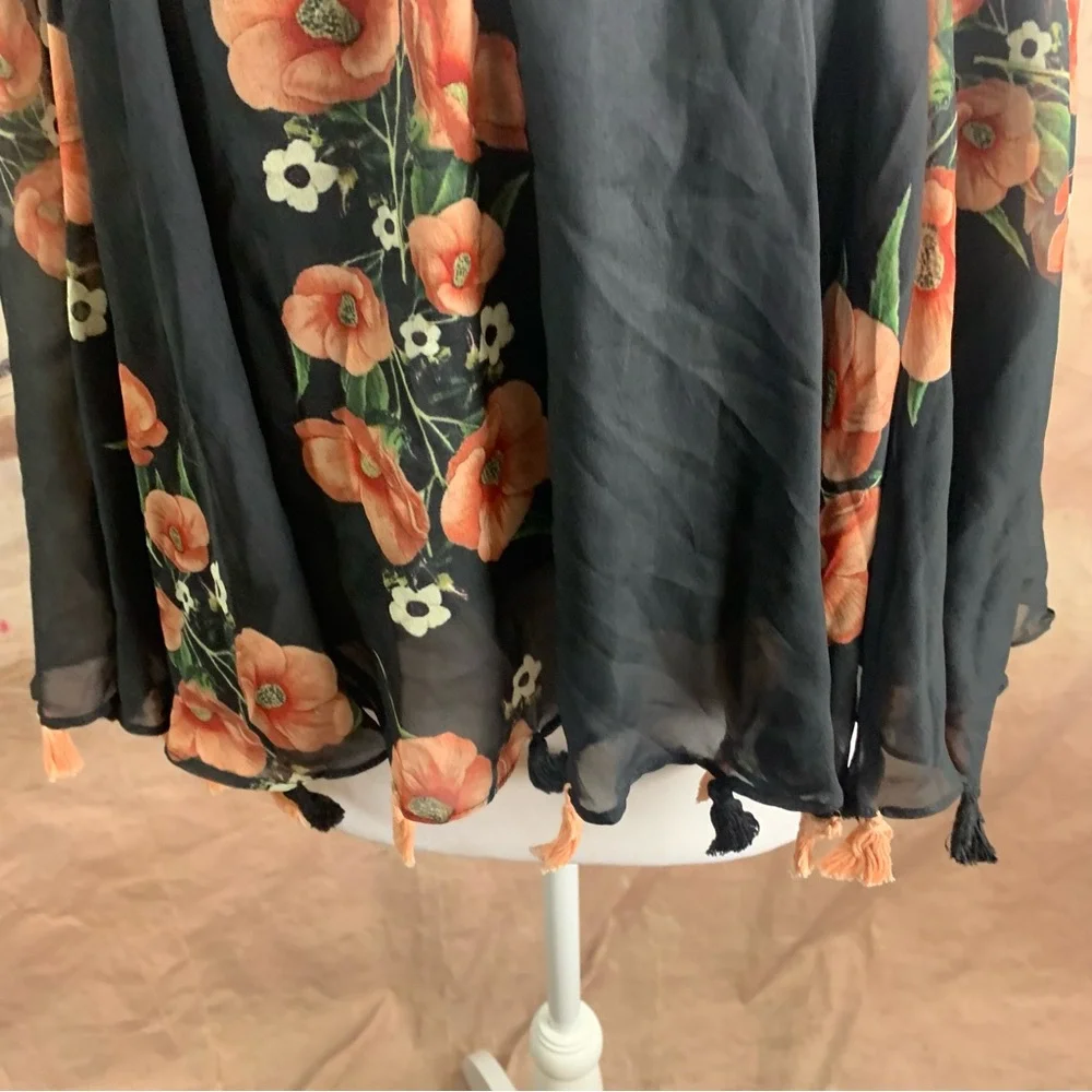NEW Carolina K Off Shoulder Floral Tank Blouse